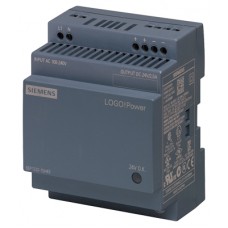 LOGO!Power 24 V/2,5 A Fuente de alimentación estabilizada entrada: AC 100-240 V (DC 110-300 V) salida: DC 24 V/2,5 ref: 6EP1332-1SH43 Fabricante: SIEMENS
