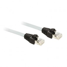 Cable para enlace serie Modbus de 1 metro con 2 conectores macho - RJ45 ref: VW3A8306R10 Fabricante: SCHNEIDER ELECTRIC