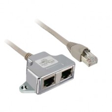 Cable modbus “t” tap-off - 1 x rj45 male and 2 x rj45 female - cable 0.3 m ref: VW3A8306TF03 Fabricante: SCHNEIDER ELECTRIC