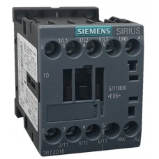 Contactor Sirius 3RT2 3P 9A 24Vdc ref: 3RT2016-1BB41 Fabricante: SIEMENS