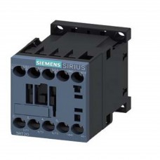Contactor de potencia SIRIUS, AC-3 12 A, 5,5 kW/400 V 1 NA, 220 V AC, 50/60 Hz 3 polos ref: 3RT2017-1AN21 Fabricante: SIEMENS