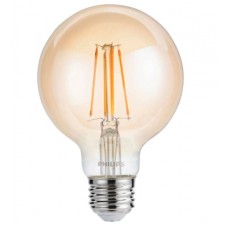 Bulbo LED de filamento vintage tipo globo 40W ST64 E26 120Vac luz cálidas atenuable ref: 929001335403 Fabricante: PHILIPS
