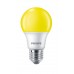 Bulbo LED BC8A19 Yellow 8W E27 120Vac ref: 929001998711 Fabricante: PHILIPS