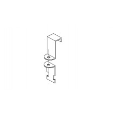 Gancho de Fijación para Canales Portacables de Aluminio Tipo “V” 4” ref: A3894AL Fabricante: VENCA