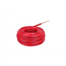Cable 12 AWG THW de cobre 75°C color rojo ref: C12THW_CU_RO_ARALVEN Fabricante: ARALVEN