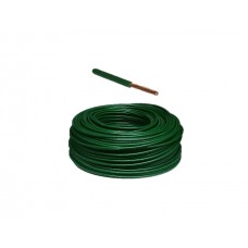 Cable 12 AWG THW de cobre 75°C color verde ref: C12THW_CU_VE_ARALVEN Fabricante: ARALVEN