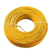 Cable 18 AWG instalación de cobre 105°C color amarillo ref: C18INS_CU_AM_CABEL Fabricante: CABEL
