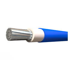 Cable 4 AWG THHW de aluminio 90°C color azul ref: C4THHW_AL_AZ_ICONEL Fabricante: ICONEL