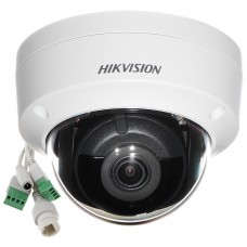 Cámara IP tipo dome PoE/12Vdc 2MP 30fps IK10 ref: DS-2CD2123G0-I(S)(2.8mm) Fabricante: HIKVISION