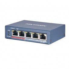Switch de 4 puertos PoE Fast Ethernet 100 mbps ref: DS-3E0105P-EMB Fabricante: HIKVISION
