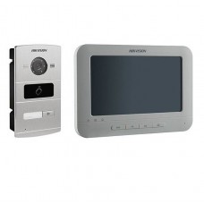 Kit videoportero y pantalla LCD 7'' WiFi IP65 ref: DS-KIS601 Fabricante: HIKVISION