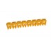 Marcadores de conductores tipo clip para fibra óptica cable 14-16 AWG, Amarillo signo / ref: DXN2201S3 Fabricante: DEXSON