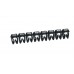 Marcadores de conductores tipo clip para fibra óptica cable 14-16 AWG, color negro, 0 ref: DXN22C10 Fabricante: DEXSON