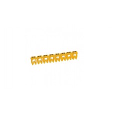 Marcadores de conductores tipo clip para cable UTP/SPT calibre 10-8AWG, Amarillo letra Z ref: DXN22C2Z Fabricante: DEXSON