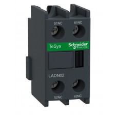 Contacto auxiliar 2NC Tesys D ref: LADN02 Fabricante: SCHNEIDER ELECTRIC