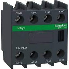 Contacto auxiliar 2NA+2NC LC1D ref: LADN22 Fabricante: SCHNEIDER ELECTRIC