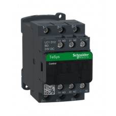 Contactor Tesys Deca 3P 12A 24Vdc ref: LC1D12BD Fabricante: SCHNEIDER ELECTRIC