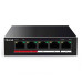 Switch de 4 puertos PoE Fast Ethernet 100 mbps ref: NS-0105P-35B Fabricante: HIKVISION
