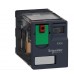Relé enchufable miniatura, 6 A, 4 CO, con botón de prueba bloqueable, 120 V AC ref: RXM4AB1F7 Fabricante: SCHNEIDER ELECTRIC