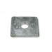 Arandela cuadrada de hierro galvanizado para tornillo de 5/8'' ref: SAI00138 Fabricante: SAIEN
