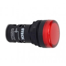 Indicador de luz piloto rojo señal led AC 110V STECK ref: SLDS1101 Fabricante: STECK
