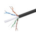Cable UTP CAT6 exterior 305m color negro ref: STC-CAT6EXT-305 Fabricante: STC