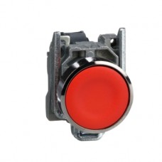Pulsador metálico rojo 1NC 22mm ref: XB4BA42 Fabricante: SCHNEIDER ELECTRIC