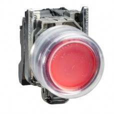 Pulsador metálico rojo 1NC 22mm ref: XB4BP42 Fabricante: SCHNEIDER ELECTRIC